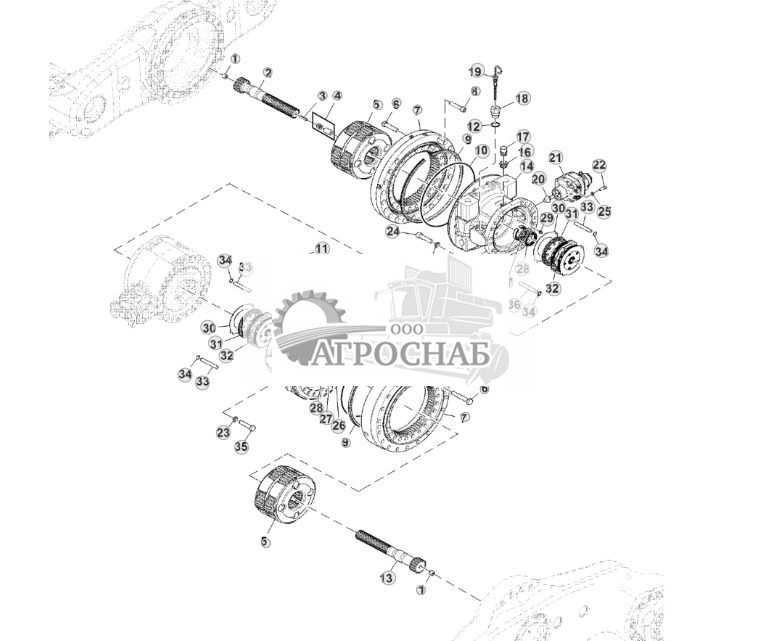 Axle Beam, Rear Axle, LOK 217 (001509 - ) - ST868189 7.jpg